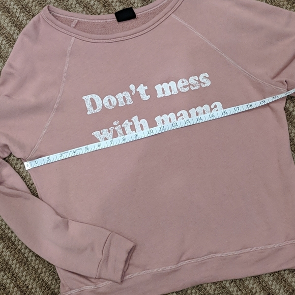 Blank Paige Don't Mess with Mama Sweatshirt - Picture 3 of 6
